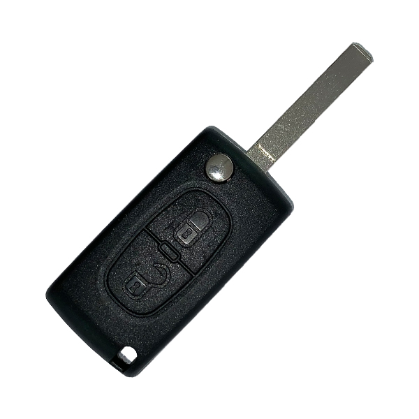 Autoključ CAN sa 2 tastera Peugeot 307, 207, 308, 5008